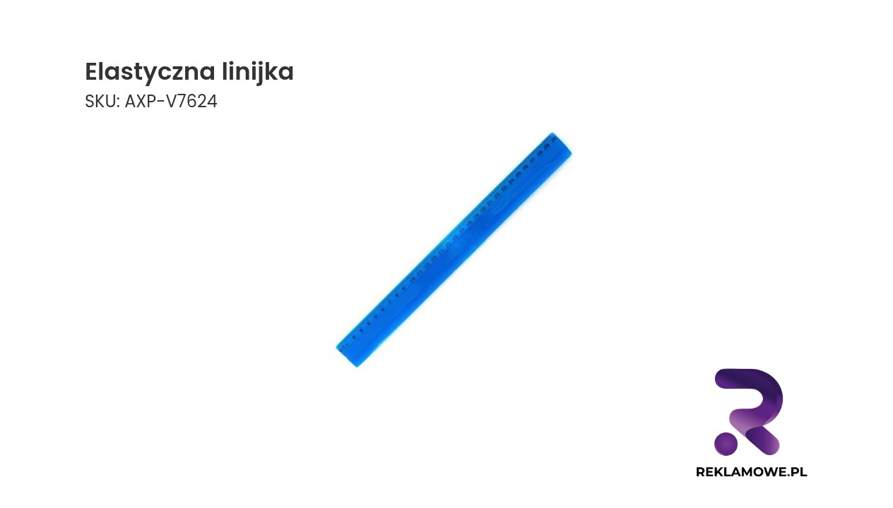 Elastyczna linijka idealna do mierzenia krzywizn