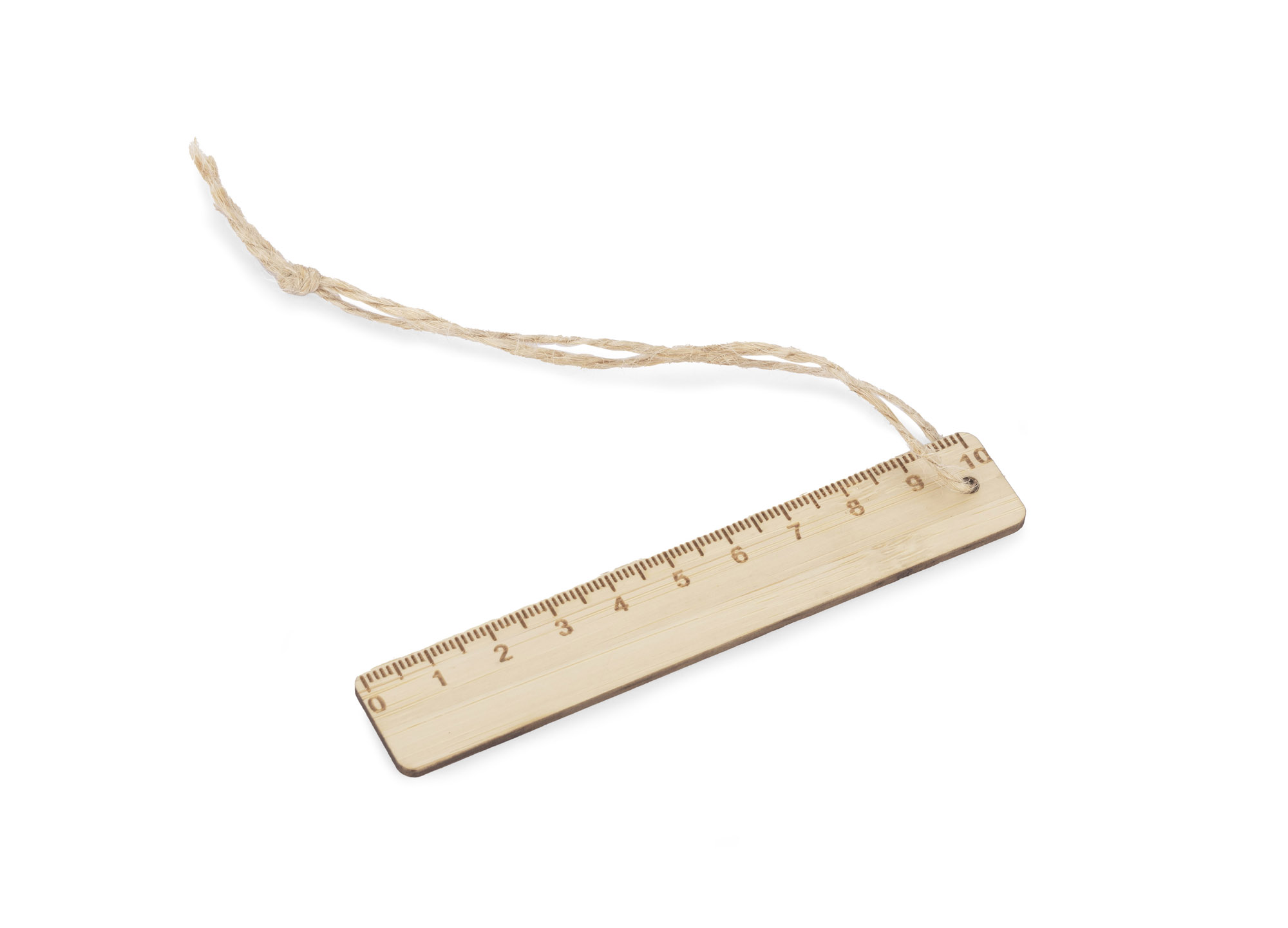 Linijka reklamowa linijka 10 cm ze sznurkiem linify 17906-17 Linijka 10 cm ze sznurkiem LINIFY 17906-17